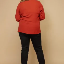 Pleione Wrap Front Long Sleeve Plus Size Women Clothing Blouse 6 Pleione Wrap Front Long Sleeve Plus Size Women Clothing Blouse -Radiant Drape Sales 2000621 212 3