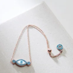 EVIL EYE CHAIN BRACELET