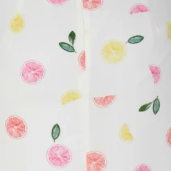 Nurode Plus Size Citrus Print Midi Skirt 11 Nurode Plus Size Citrus Print Midi Skirt -Radiant Drape Sales 2003581 310 6