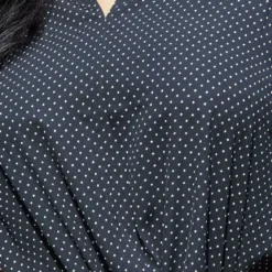 Pleione Plus Size Mandarin Collar Tie Hem Blouse -Radiant Drape Sales 2004341 301 5