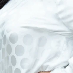 Pleione Plus Size Cross Front Crewneck Blouse Top -Radiant Drape Sales 2004342 002 4