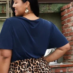 Pleione Plus Size Bell Sleeve Casual Top -Radiant Drape Sales 2005268 117 4