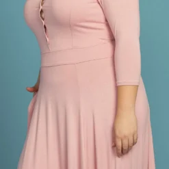 Plus Size Button Front Soft Maxi Dress 7 Plus Size Button Front Soft Maxi Dress -Radiant Drape Sales 2005374 126 4