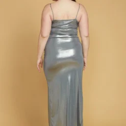 Plus Size Dazzling Wrap Maxi Evening Dress -Radiant Drape Sales 2005499 147 3