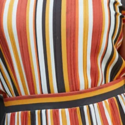 Pleione Plus Size Elastic Waist Printed Maxi Skirt -Radiant Drape Sales 2006646 128 4