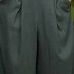 Pleione Plus Size Pleated Wide Leg Capris -Radiant Drape Sales 2006680 125 5