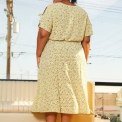 Pleione Plus Size Womens Floral Patterned Button Down Maxi Dress 6 Pleione Plus Size Womens Floral Patterned Button Down Maxi Dress -Radiant Drape Sales 2006730 105 3