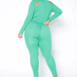Plus Size Cutout Bodycon Jumpsuit -Radiant Drape Sales 2007297 179 2