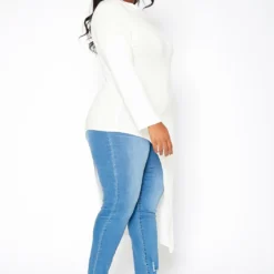 Asoph Plus Size Asymmetric High Low Fashion Top 7 Asoph Plus Size Asymmetric High Low Fashion Top -Radiant Drape Sales 2007467 135 2