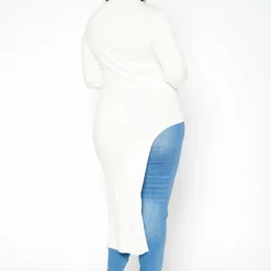 Asoph Plus Size Asymmetric High Low Fashion Top 8 Asoph Plus Size Asymmetric High Low Fashion Top -Radiant Drape Sales 2007467 135 3