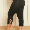 Nikibiki Seamless X Asoph Plus Size Side Criss Cross Capri