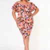 Asoph Plus Size Off Shoulder Garden Dress