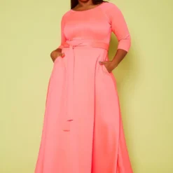 Asoph Plus Size Womens Classic Knot Front Maxi Dress 8 Asoph Plus Size Womens Classic Knot Front Maxi Dress -Radiant Drape Sales 2009066 004 3