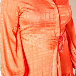 Asoph Plus Size Pleated Button Up Maxi Dress -Radiant Drape Sales 2010008 109 4