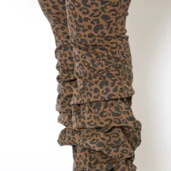 Vibrant Plus Size Womens Leopard Ankle Scrunched Jean 9 Vibrant Plus Size Womens Leopard Ankle Scrunched Jean -Radiant Drape Sales 2013669 361 2