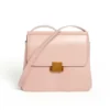 Simply Chic Matte Pink Crossbody Bag