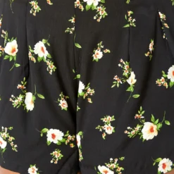 Asoph Plus Size Floral Print Casual Shorts -Radiant Drape Sales 2015004 001 4