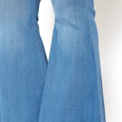 Vibrant Plus Size Classic Wash High Waist Bell Bottom Jeans -Radiant Drape Sales 2015374 938 4