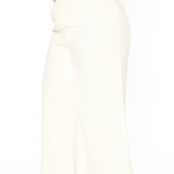 ENCREME Plus Size Shimmer Hinted Wide Leg Pants -Radiant Drape Sales 2015803 002 3