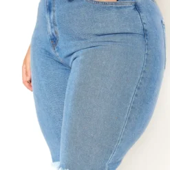 Vibrant Plus Size Ripped Knee High Rise Mom Jean -Radiant Drape Sales 2016130 938 5