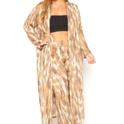 Asoph Plus Size Open Front Longline Cardigan & Leggings Set 9 Asoph Plus Size Open Front Longline Cardigan & Leggings Set -Radiant Drape Sales 2016138 190 1