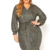 Asoph Plus Size Starry Night Party Mini Dress