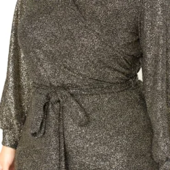 Asoph Plus Size Starry Night Party Mini Dress 11 Asoph Plus Size Starry Night Party Mini Dress -Radiant Drape Sales 2016141 001 5