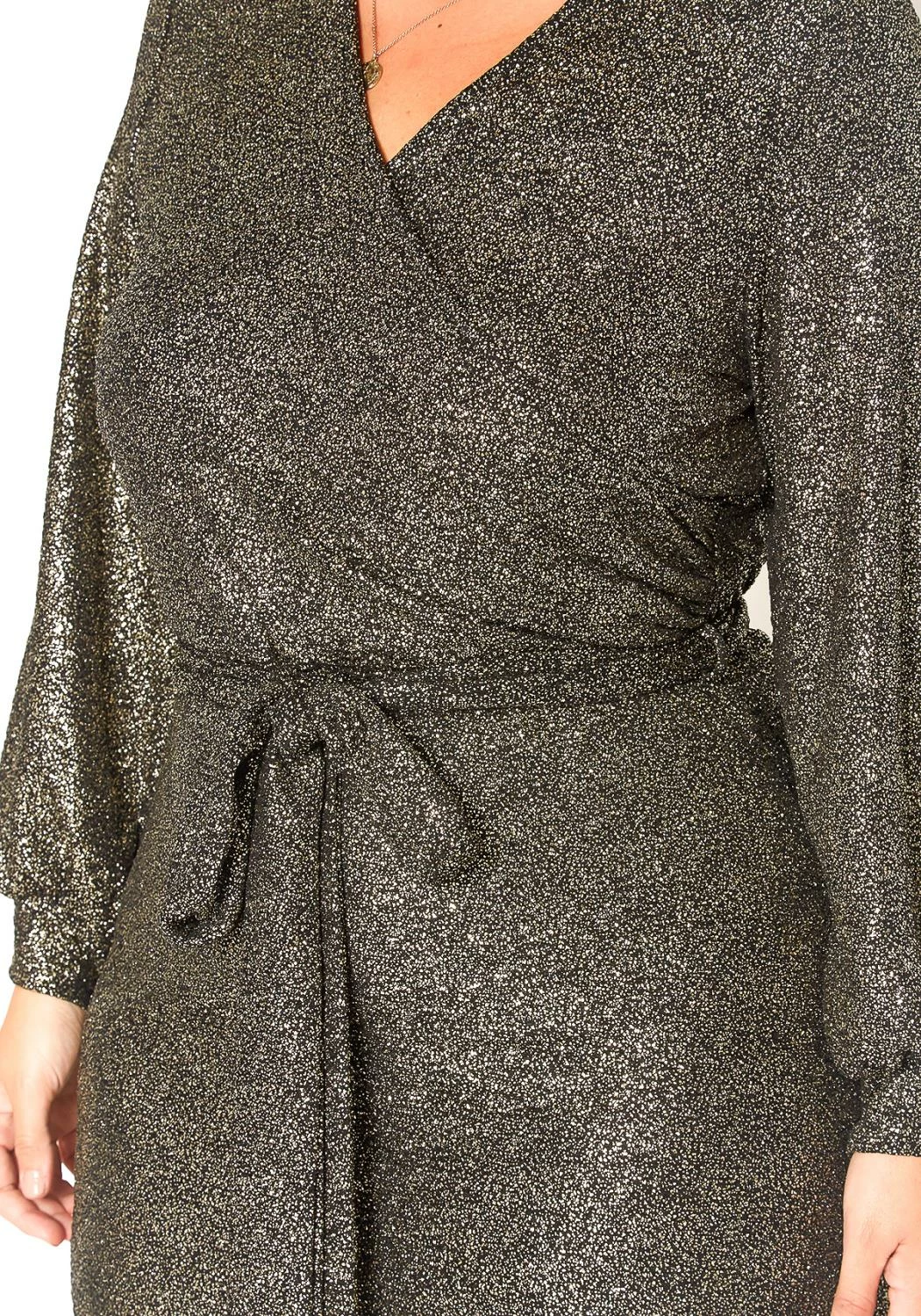 Asoph Plus Size Starry Night Party Mini Dress 6 Asoph Plus Size Starry Night Party Mini Dress - Image 6