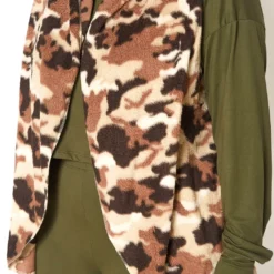 Asoph Plus Size Cozy Camo Hooded Vest -Radiant Drape Sales 2016219 106 4