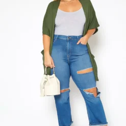 Vibrant Plus Size Distressed Vintage Denim Mom Jean -Radiant Drape Sales 2016804 938 0