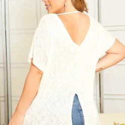 Asoph Plus Size Light Knit Casual Shirt -Radiant Drape Sales 2016931 952 4