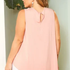 Asoph Plus Size Crochet Lace Detailed Tank Blouse -Radiant Drape Sales 2016934 119 3