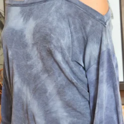 Asoph Plus Size Tie Dye Single Strap Off Shoulder Sweater 9 Asoph Plus Size Tie Dye Single Strap Off Shoulder Sweater -Radiant Drape Sales 2016935 158 3