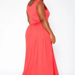 Asoph Plus Size Casual Fit & Flare Maxi Dress -Radiant Drape Sales 2017012 144 3