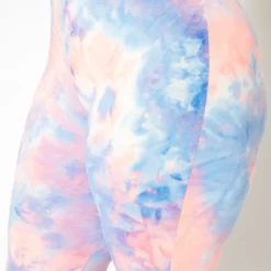 Asoph Plus Size Sweet Tie Dye Lounge Pants -Radiant Drape Sales 2017068 003 4