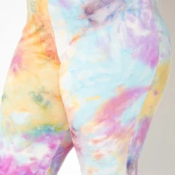 Asoph Plus Size Sweet Tie Dye Lounge Pants -Radiant Drape Sales 2017068 102 4