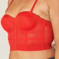 Asoph Plus Size Corset Hem Bralette Top 9 Asoph Plus Size Corset Hem Bralette Top -Radiant Drape Sales 2017133 110 4