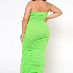 Asoph Plus Size Never Basic Ruched Bodycon Maxi Dress 8 Asoph Plus Size Never Basic Ruched Bodycon Maxi Dress -Radiant Drape Sales 2017227 004 3