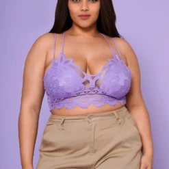 Asoph Plus Size Crochet Cami Crop Top 8 Asoph Plus Size Crochet Cami Crop Top -Radiant Drape Sales 2017515 002 2