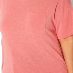 Plus Size Distressed Crew Neck Tee Shirt -Radiant Drape Sales 2017521 144 4