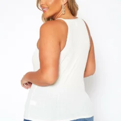 Asoph Plus Size Lace Trim Cami Top -Radiant Drape Sales 2017586 135 3