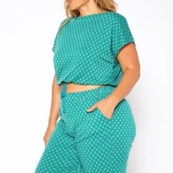Asoph Plus Size Polka Dot Two Piece Set -Radiant Drape Sales 2017767 103 1