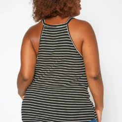 Asoph Plus Size Striped Cami Top -Radiant Drape Sales 2017775 001 3