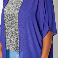 Asoph Plus Size Sheer Open Front Kimono Cardigan 9 Asoph Plus Size Sheer Open Front Kimono Cardigan -Radiant Drape Sales 2018000 117 4