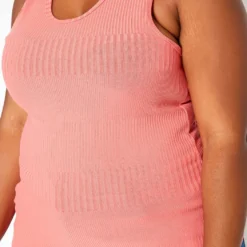 Asoph Plus Size Basic Ribbed Scoop Neck Tank Top -Radiant Drape Sales 2018003 144 4