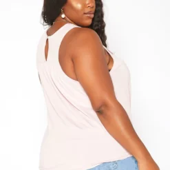 Asoph Plus Size Crochet Hem Tassel Front Tank Top -Radiant Drape Sales 2018034 119 3