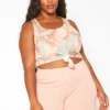 Asoph Plus Size Lounge Knit Shorts
