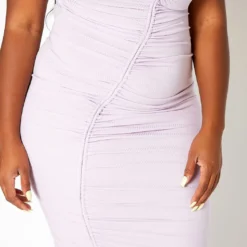 Asoph Plus Size Drawstring Hem Bodycon Mini Dress 9 Asoph Plus Size Drawstring Hem Bodycon Mini Dress -Radiant Drape Sales 2018095 104 4