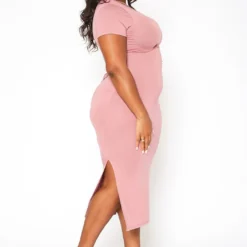 Asoph Plus Size Open Back Bodycon Midi Dress -Radiant Drape Sales 2018106 186 2