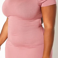 Asoph Plus Size Open Back Bodycon Midi Dress -Radiant Drape Sales 2018106 186 4